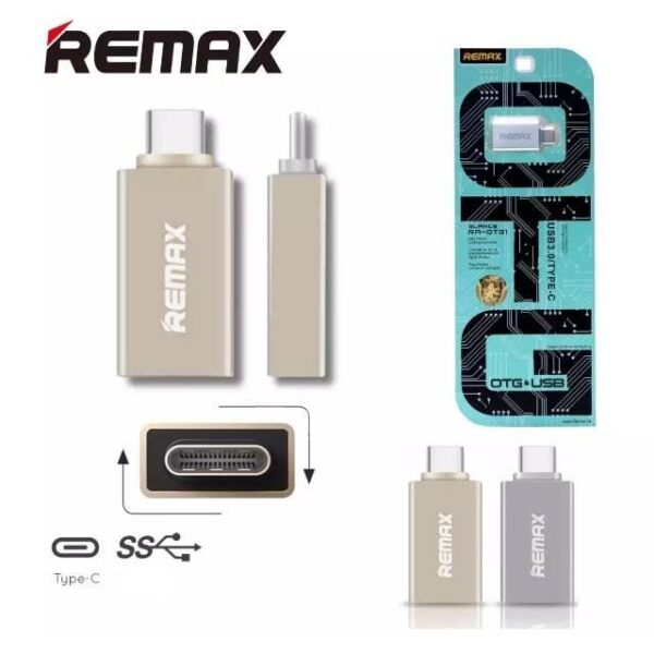 مبدل USB به USB-C مدل OTG Remax