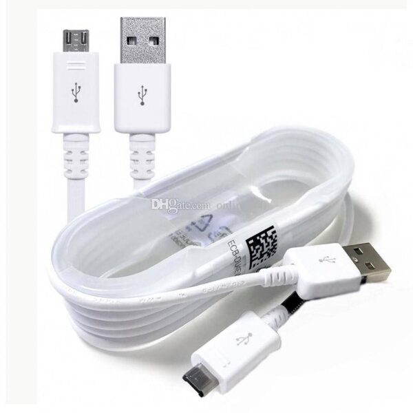 کابل گوشی MicroUSB سامسونگ کپی مدل نوت 4 طول 1 متر