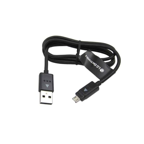 کابل گوشی MicroUSb ال جی مدل سر کارتنی طول 1 متر