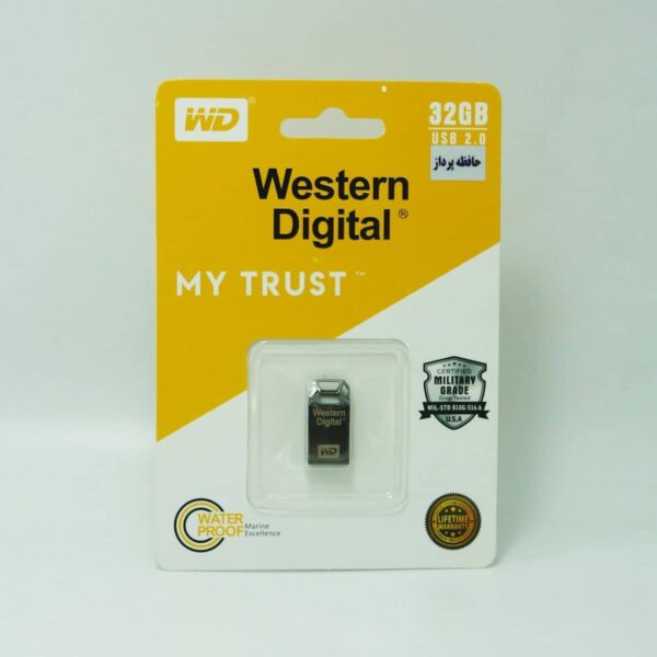 فلش مموری ظرفیت 32 گیگابایت مدل WESTERN DIGITAL