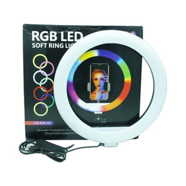 رینگ لایت مدل RGB 300 بدون 3 پایه