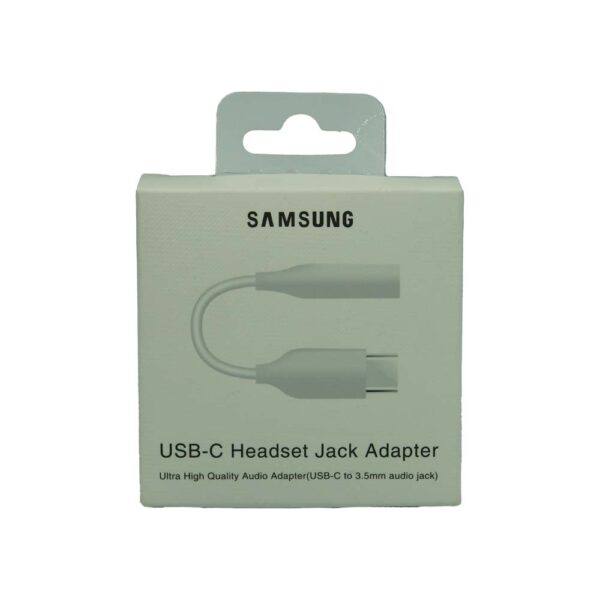 تبدیل USB-C به جک 3.5 میلیمتری صدا سامسونگ پکدار