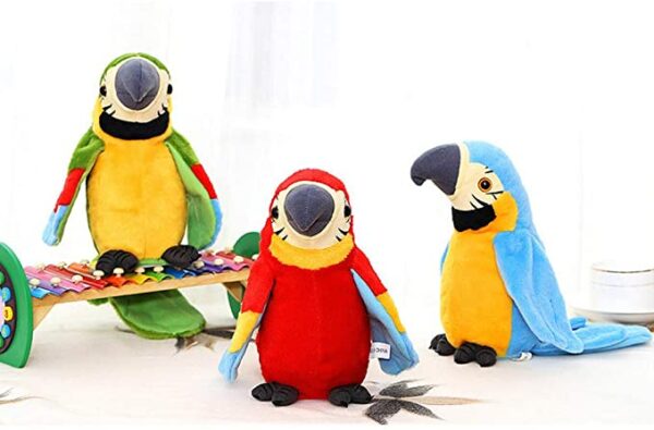 Talking toy parrot