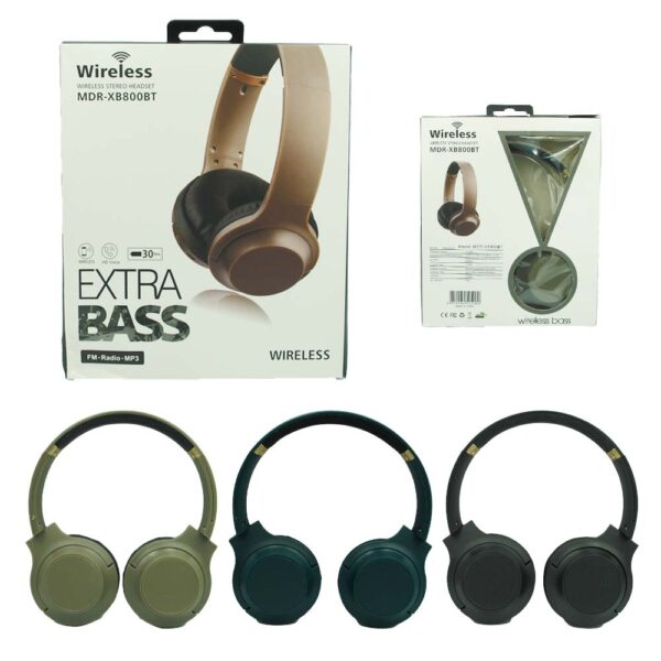 هدفون بلوتوث EXTRA BASS مدل MDR-XB800BT