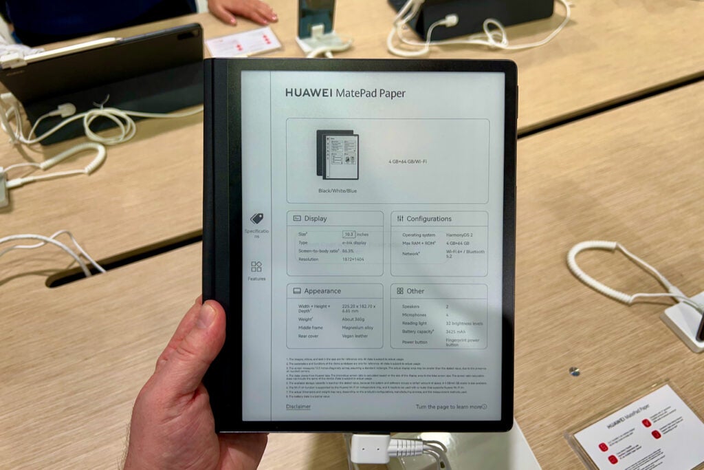 Huawei Matepad Paper