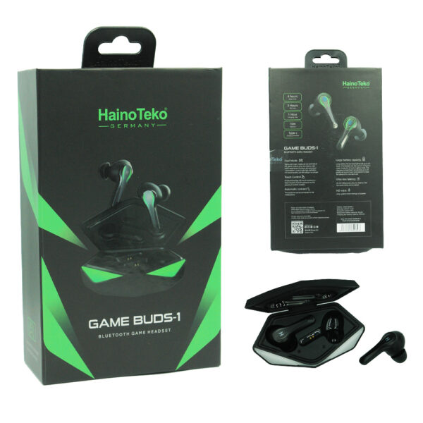 هندزفری بلوتوث گیمینگ هایتو تکو مدل GAME BUDS-1