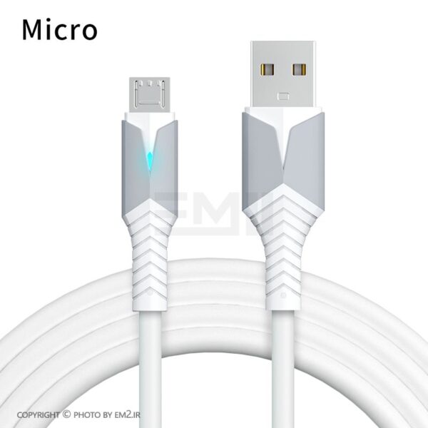 کابل گوشی MicroUSB کانفلون مدل DC37 فست اورجینال با گارانتی