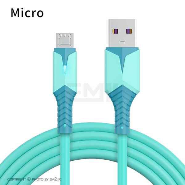 کابل گوشی MicroUSB کانفلون مدل DC37 فست اورجینال با گارانتی