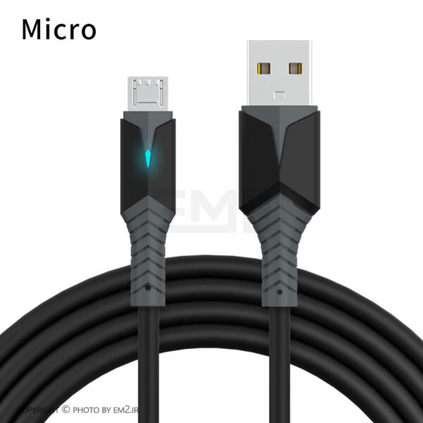 کابل گوشی MicroUSB کانفلون مدل DC37 فست اورجینال با گارانتی