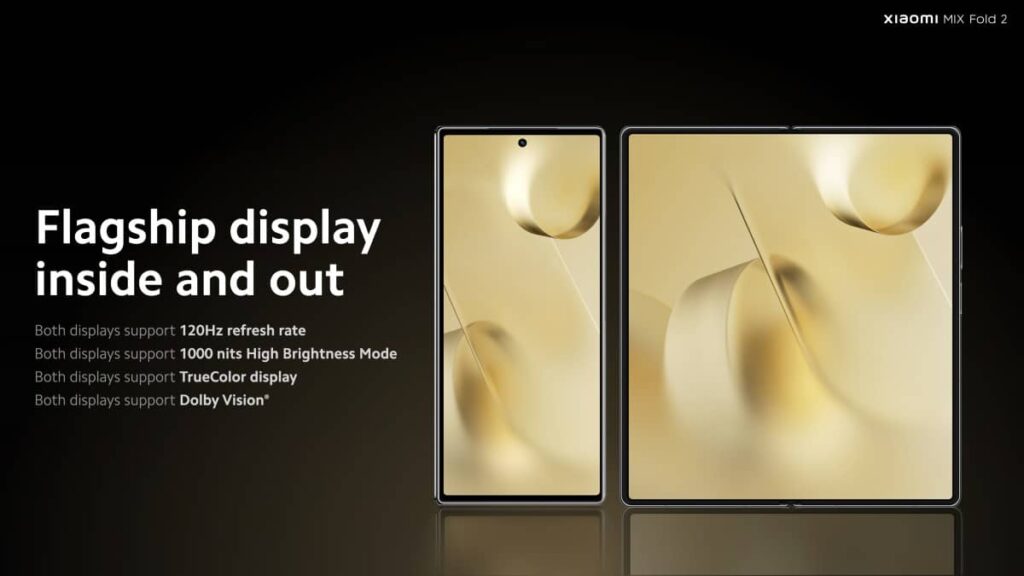شیائومی میکس فولد 2 با طراحی شیک و اپتیک لایکا معرفی شد 370 fold 2 xiaomi