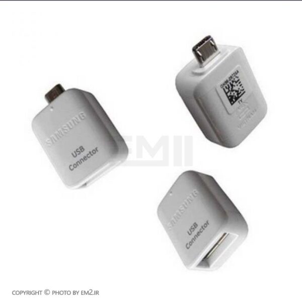 رابط OTG سامسونگ مدل MicroUSB اورجینال پکدار