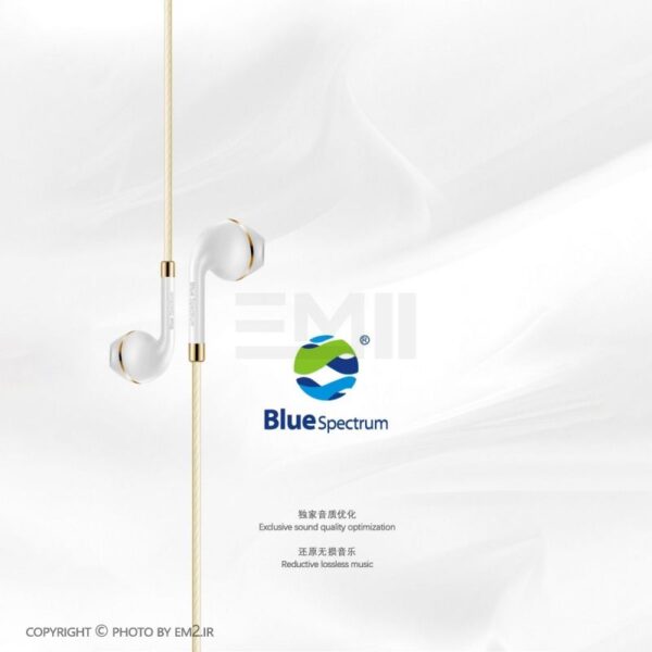 هندزفری سیم دار BLUE SPECTRUM مدل BH-03 اورجینال