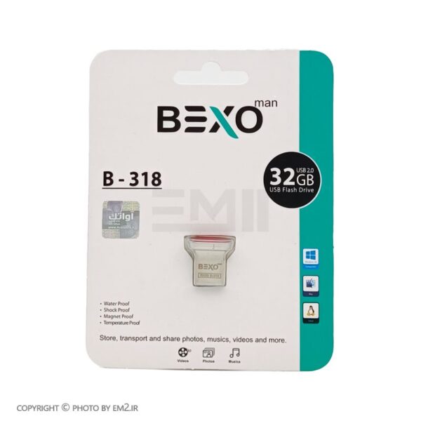 فلش مموری BEXO مدل B-318 ظرفیت 32G