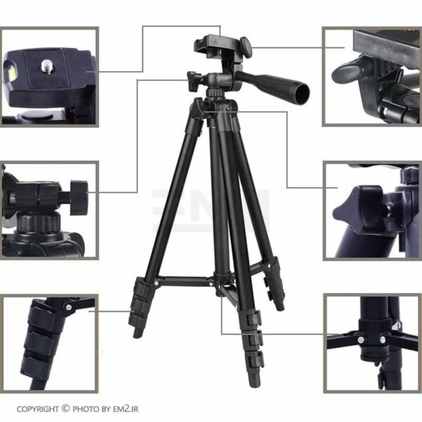 پایه نگهدارنده گوشی موبایل و دوربین TRIPOD مدل 3120A