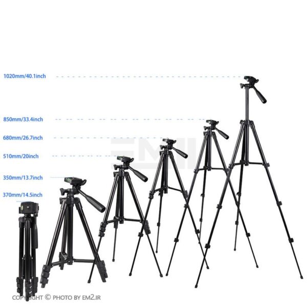 پایه نگهدارنده گوشی موبایل و دوربین TRIPOD مدل 3120A