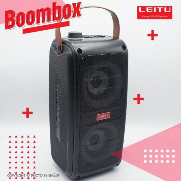 اسپیکر بلوتوثی لیتو مدل BOOMBOX