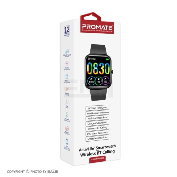 ساعت هوشمند پرومیت مدل XWATCH-B18