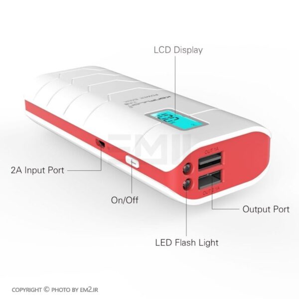 پاوربانک 15 هزار کانفلون مدل CAPSULE کیفیت بی نظیر