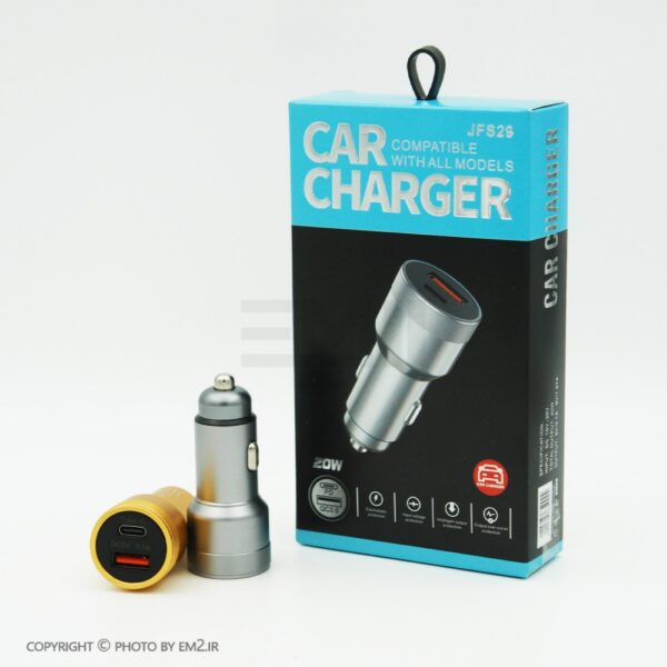 کله فندکی CAR CHARGER مدل JFS29