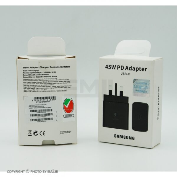 کلگی سامسونگ 45W سوپرفست مدل ORG ویتنام