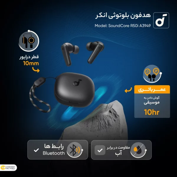 هندزفری بی سیم انکر مدل Soundcore R50i