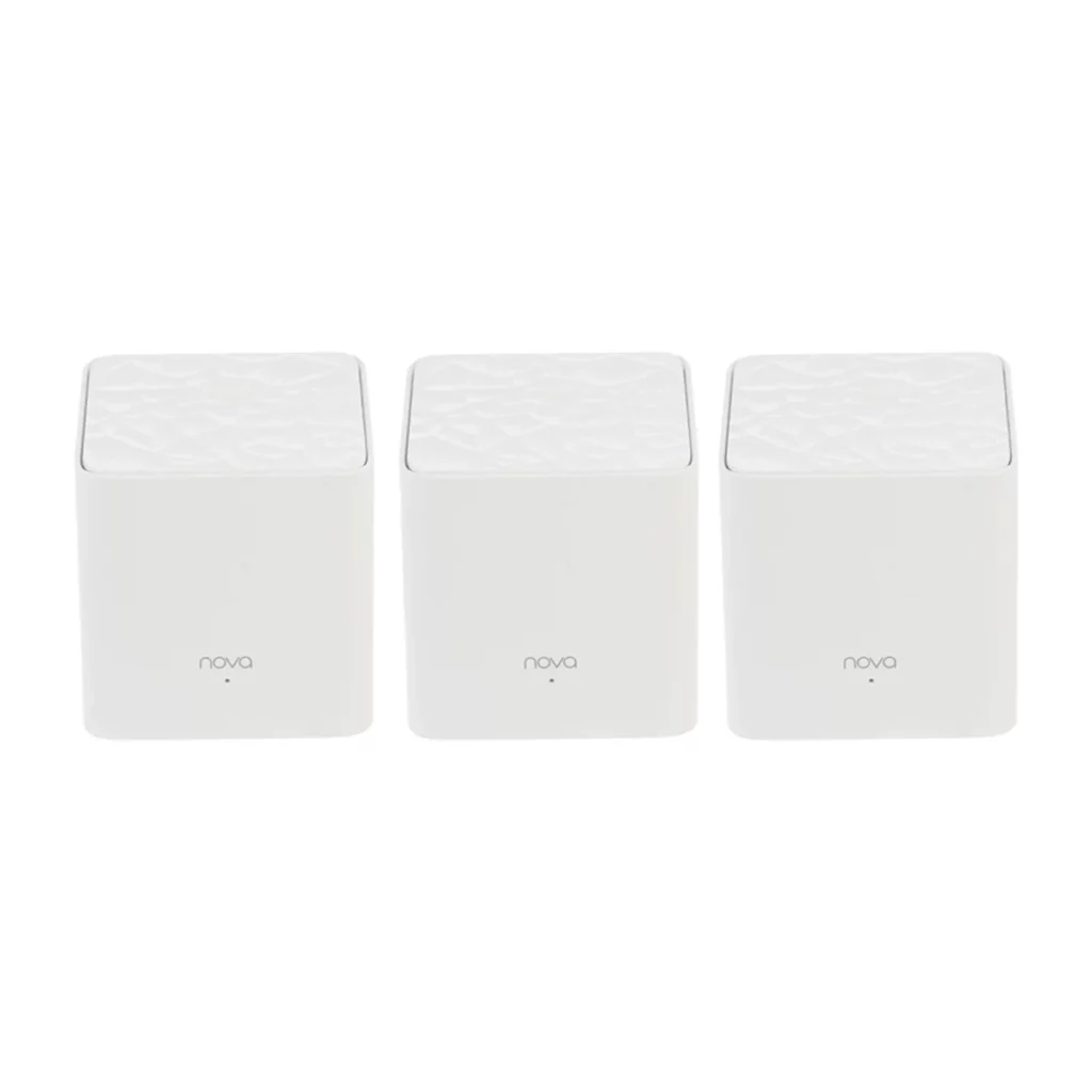 توسعه دهنده شبکه بی‌سیم تندا مدل Nova MW3 AC1200 بسته 3 عددی