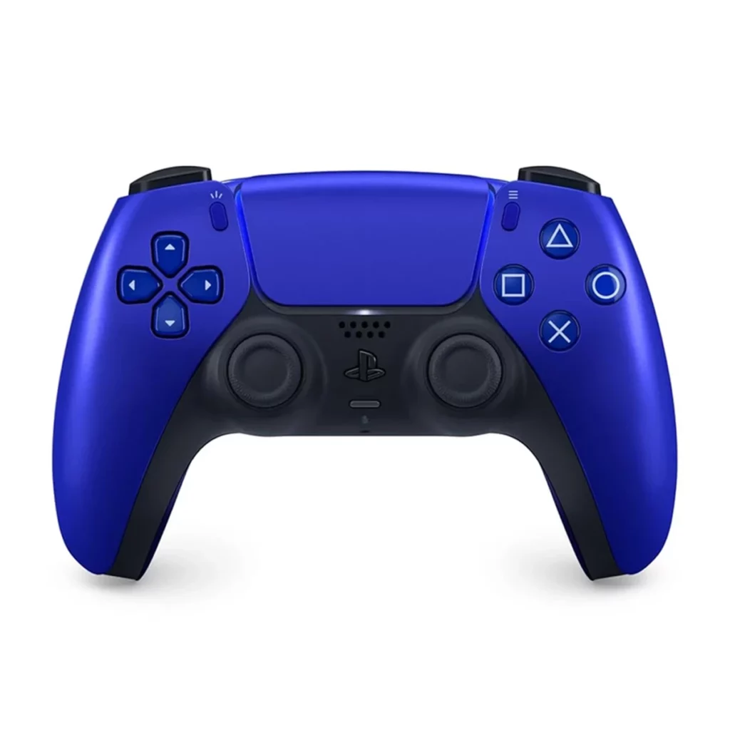 دسته PS5 آبی کربنی مدل DualSense Cobalt Blue 1
