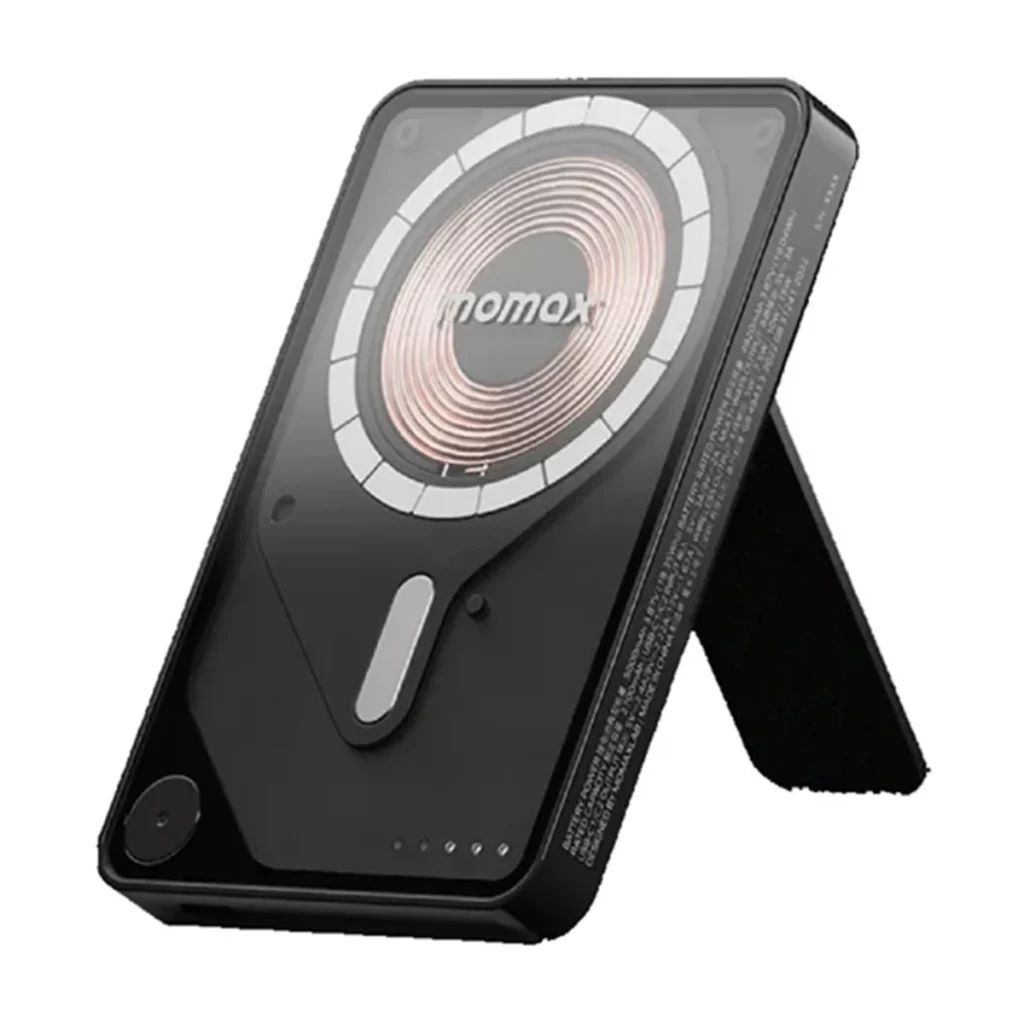 پاوربانک وایرلس مومکس مدل Momax 1 Power X Pro IP131 ظرفیت 5000 میلی آمپر ساعت توان 15 وات