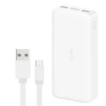پاوربانک شیائومی مدل Redmi ظرفیت 20000 میلی آمپرساعت به همراه کابل تبدیل microUSB 28 114687192