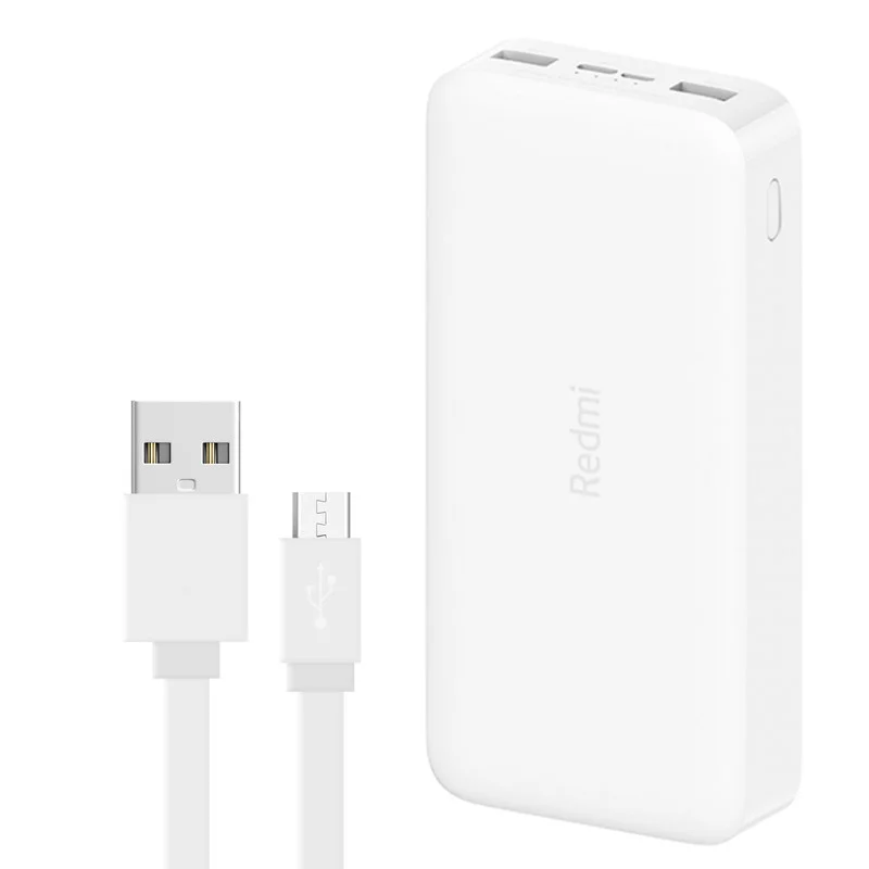 پاوربانک شیائومی مدل Redmi ظرفیت 20000 میلی آمپرساعت به همراه کابل تبدیل microUSB 3 پاوربانک شیائومی مدل Redmi ظرفیت 20000 میلی آمپرساعت به همراه کابل تبدیل microUSB