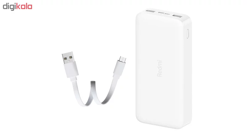 پاوربانک شیائومی مدل Redmi ظرفیت 20000 میلی آمپرساعت به همراه کابل تبدیل microUSB 9 پاوربانک شیائومی مدل Redmi ظرفیت 20000 میلی آمپرساعت به همراه کابل تبدیل microUSB