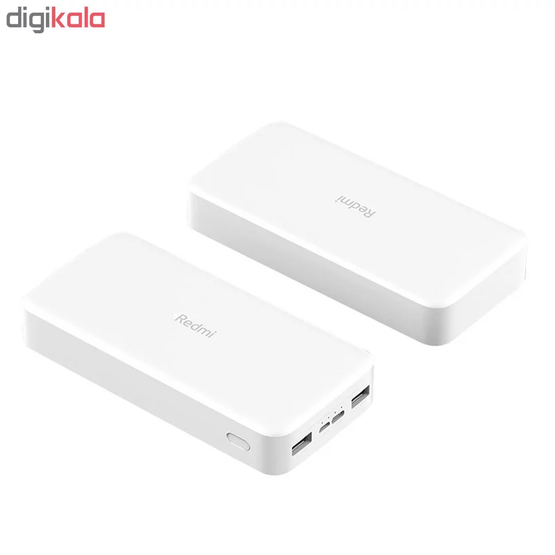 پاوربانک شیائومی مدل Redmi ظرفیت 20000 میلی آمپرساعت به همراه کابل تبدیل microUSB 10 پاوربانک شیائومی مدل Redmi ظرفیت 20000 میلی آمپرساعت به همراه کابل تبدیل microUSB
