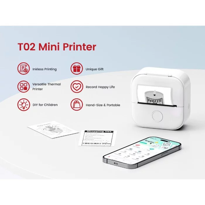 پرینتر حرارتی فوممو مدل T02 5 پرینتر حرارتی فوممو مدل T02