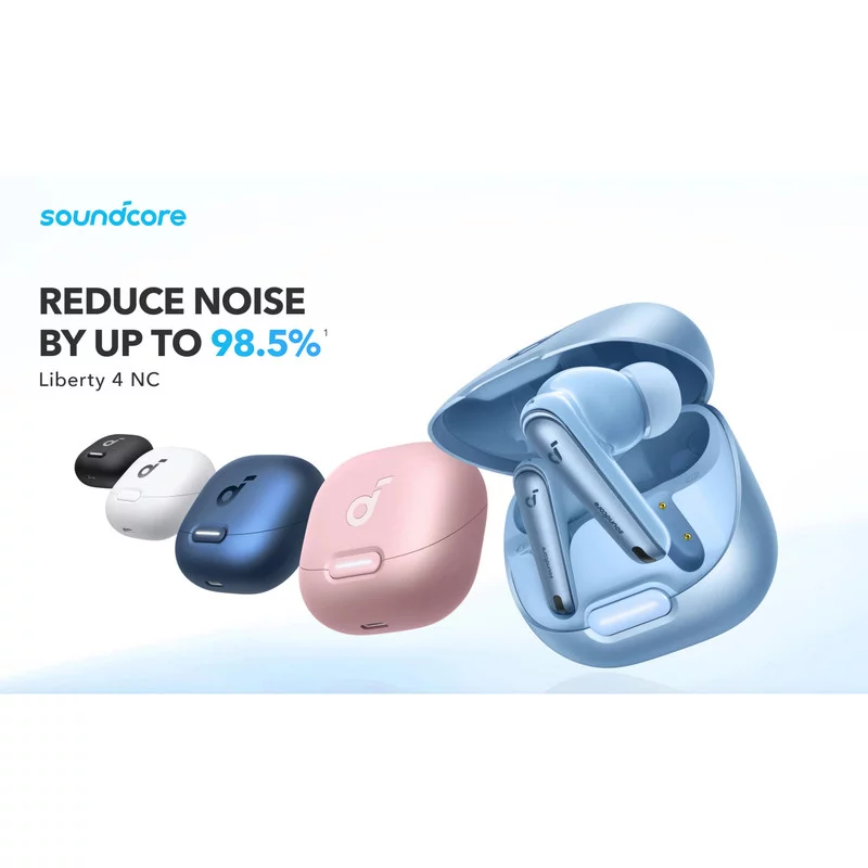 هدفون بلوتوثی انکر مدل Liberty 4 NC 10 هدفون بلوتوثی انکر مدل Liberty 4 NC