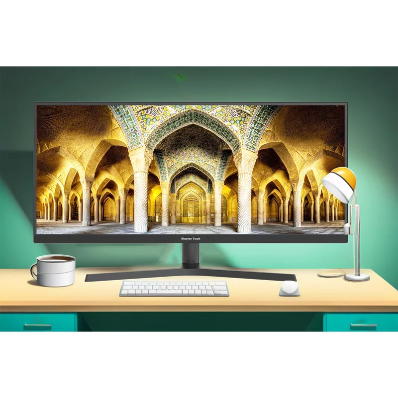 مانیتور گیمینگ 34 اینچ مسترتک مدل PA345UQ ، رزولوشن UltraWide QHD، پنل Rapid IPS، نرخ بروزرسانی 165 هرتز، با نسبت تصویر 21:9، دارای اسپیکر داخلی، دارای پورت HDMI و DisplayPort و USB و خروجی هدفون 10 مانیتور گیمینگ 34 اینچ مسترتک مدل PA345UQ ، رزولوشن UltraWide QHD، پنل Rapid IPS، نرخ بروزرسانی 165 هرتز، با نسبت تصویر 21:9، دارای اسپیکر داخلی، دارای پورت HDMI و DisplayPort و USB و خروجی هدفون
