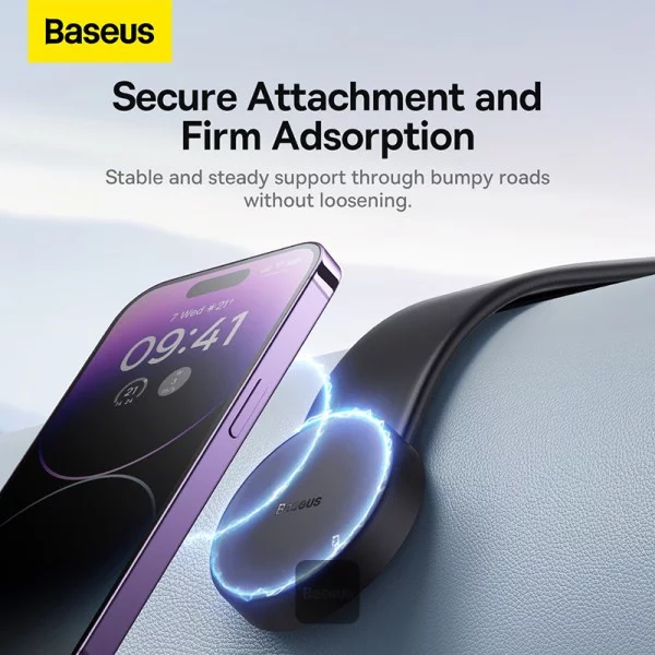 پایه نگهدارنده گوشی موبایل بیسوس مدل C02 Magnetic 6 پایه نگهدارنده گوشی موبایل بیسوس مدل C02 Magnetic