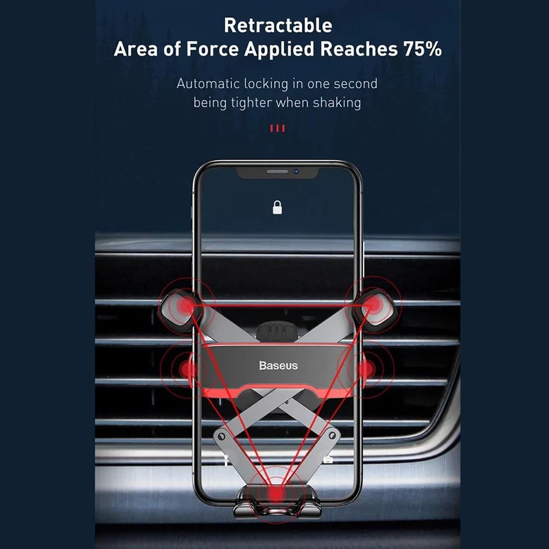 پایه نگهدارنده گوشی موبایل باسئوس مدل SUYL-HU01 5 پایه نگهدارنده گوشی موبایل باسئوس مدل SUYL-HU01