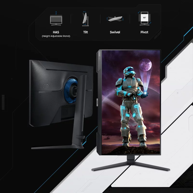 مانیتور گیمینگ سامسونگ مدل Odyssey G4 LS27BG402EMXUE سایز 27 اینچ 15 مانیتور گیمینگ سامسونگ مدل Odyssey G4 LS27BG402EMXUE سایز 27 اینچ