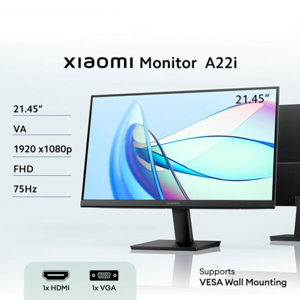 مانیتور شیائومی مدل A22i سایز 21.45 اینچ