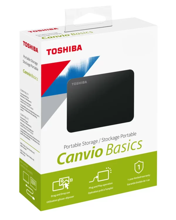 Canvio Basics با ظرفیت 2 ترابایت