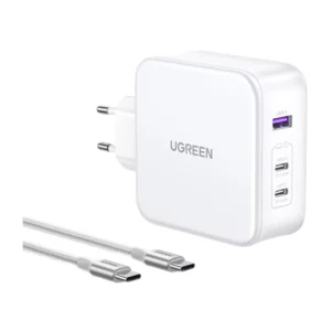شارژ دیواری یوگرین مدل CD289 توان 140 وات همراه با کابل USB C