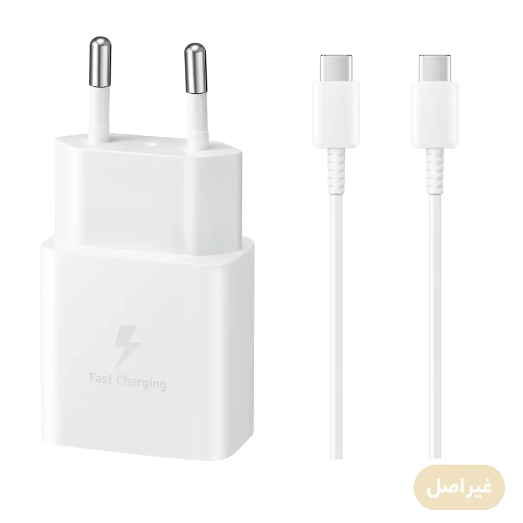 شارژر دیواری 15 وات مدل EP T1510 به همراه کابل تایپ سی طرح سامسونگ