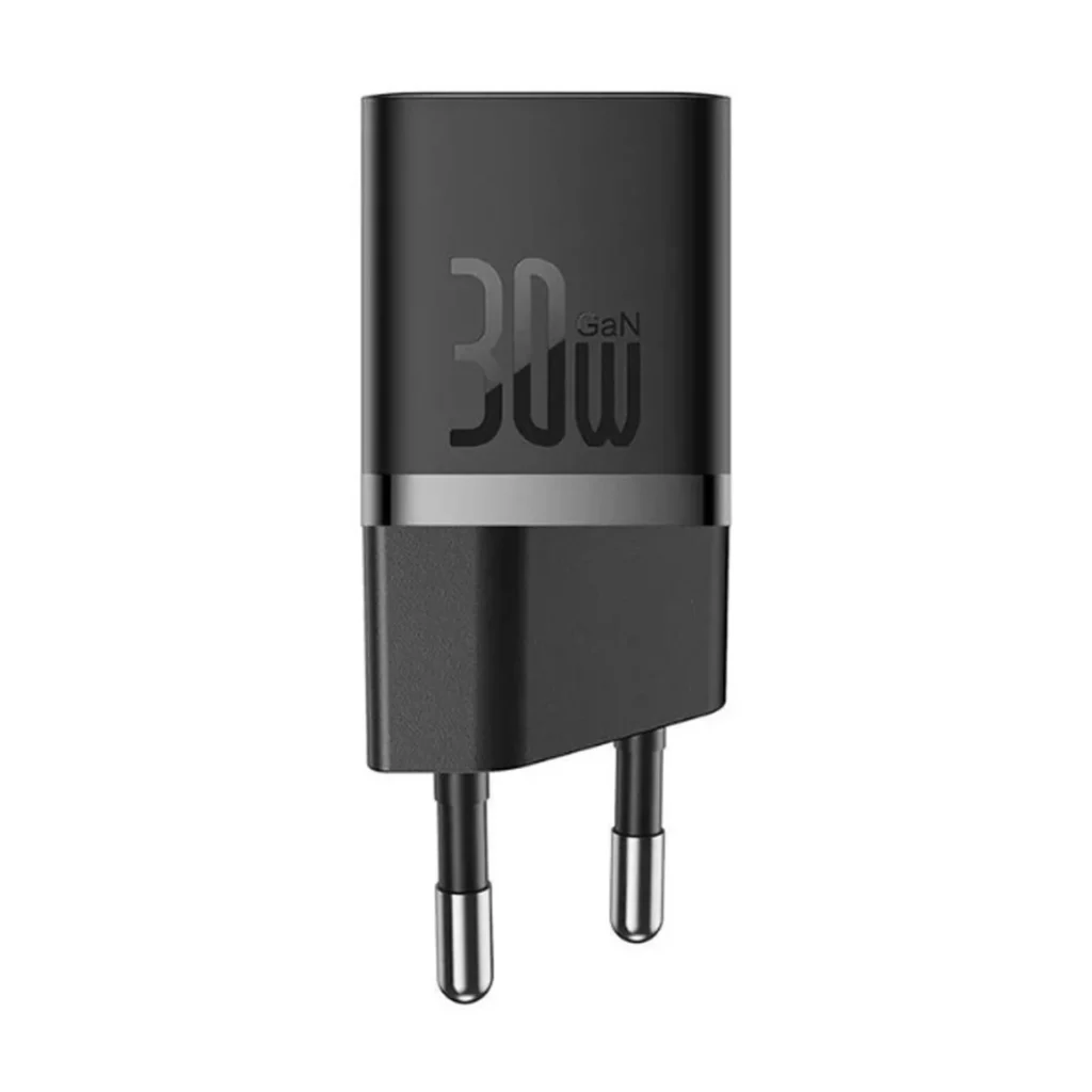 شارژر دیواری باسئوس مدل GaN5 CCGN070401 توان 30 وات