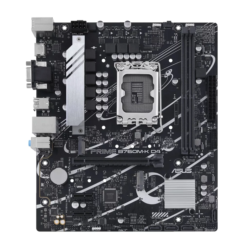 مادربرد ایسوس مدل PRIME B760M K D4