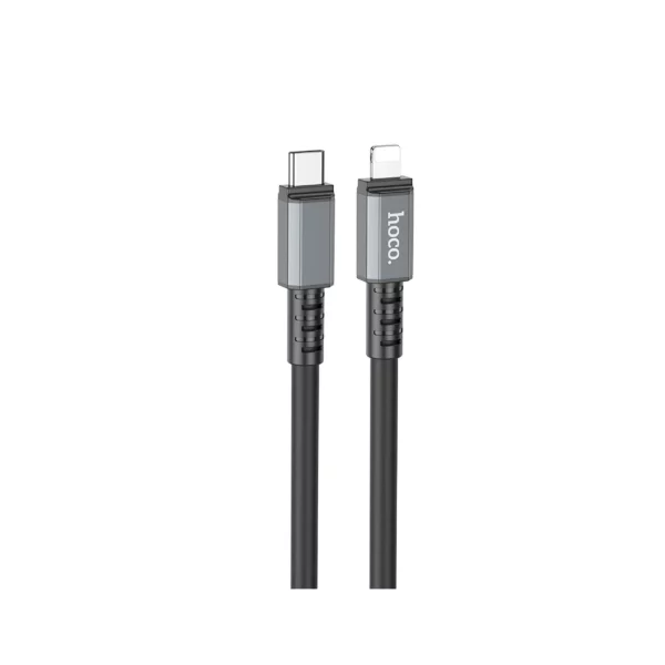 کابل تبدیل تایپ سی به لایتنینگ هوکو مدل X85 20W طول 1 متر