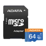 کارت حافظه microSDXC ای دیتا مدل Premier V10 A1 کلاس 10 استاندارد UHS-I سرعت 100MBps ظرفیت 64 گیگابایت به همراه آداپتور 12 کارت حافظه microSDXC ای دیتا مدل Premier V10 A1 کلاس 10 استاندارد UHS I سرعت 100MBps ظرفیت 64 گیگابایت به همراه آداپتور