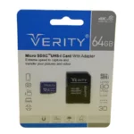 کارت حافظه microSDXC وریتی مدل Final 533X کلاس 10 استاندارد UHS-I U3 سرعت 80MBps ظرفیت 64 گیگابایت به همراه آداپتور SD 12 کارت حافظه microSDXC وریتی مدل Final 533X کلاس 10 استاندارد UHS I U3 سرعت 80MBps ظرفیت 64 گیگابایت
