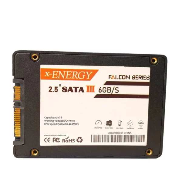 هارد اس اس دی اینترنال ایکس انرژی مدل FALCON ظرفیت 120 گیگابایت