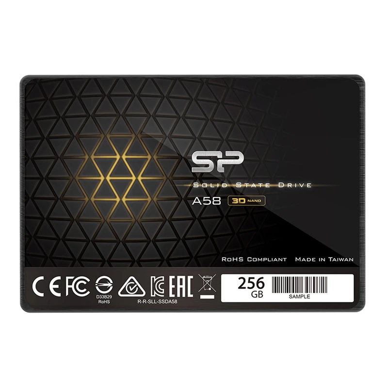 هارد اس اس دی اینترنال سیلیکون پاور مدل ACE A58 ظرفیت 256 گیگابایت