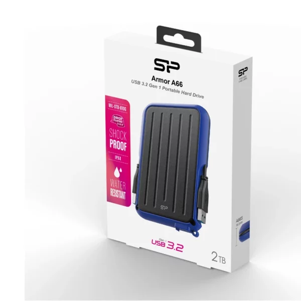هارد اکسترنال سیلیکون پاور مدل Armor A66 ظرفیت 2 ترابایت